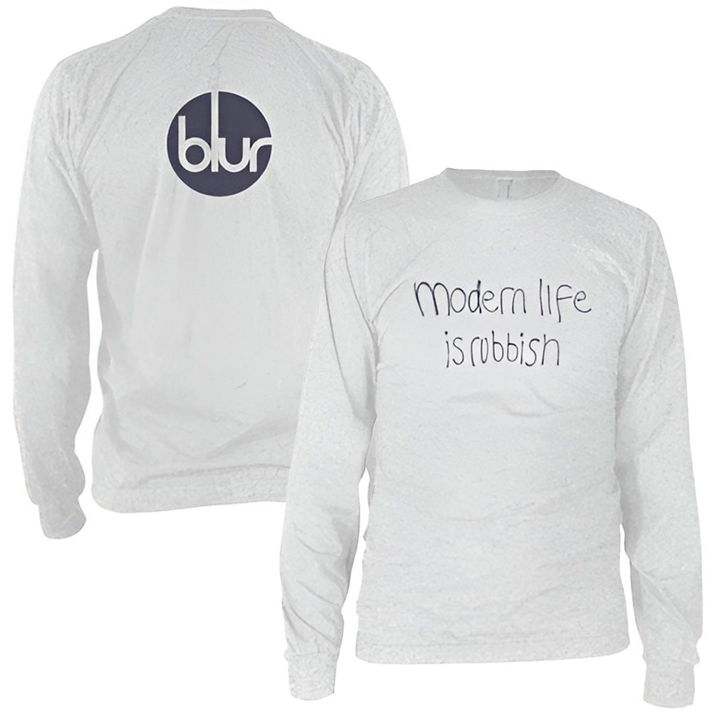 BLUR ブラー - Modern Life is Rubbish / 長袖 / バックプリントあり / Tシャツ / メンズ - PGS